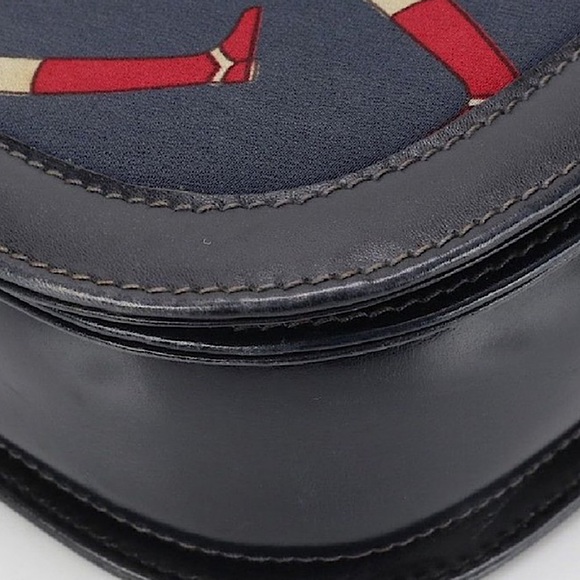 Authentic Vintage Gucci Rare Riding Boots Motif Horsebit Crossbody Bag - Picture 7 of 13